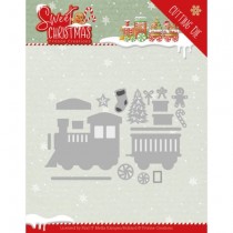 Vyrezávacia šablóna -  Sweet Christmas Train