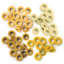 We R Memory Keepers standard eyelets yellow