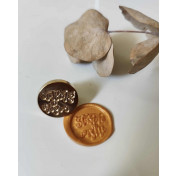 Pečatidlo (bez rúčky) - Šťastné & veselé 2,5 cm