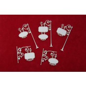 Lepenkový výrez - mix sign