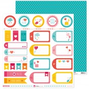 Sada papierov - Puro amor (30,5x30,5 cm)