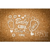 Lepenkový výrerz - Feet Girl