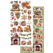 Sada papierov - Merry Christmas, 6ks