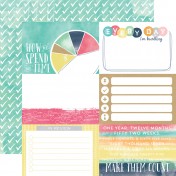 Obojstranný papier - Journaling Cards