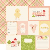 Obojstranný papier - Journaling Cards Paper