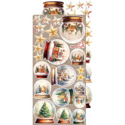 Sada papierov - Christmas Everywhere 10ks