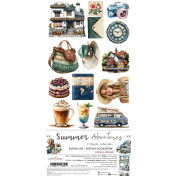 Sada papierov -  Cut Set - Summer Adventures