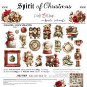 Sada papierov - Spirit Of Christmas Jolly 5ks