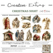 Sada papierov - Christmas Night 3ks