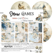 Sada papierov -  Snow Game 15x15