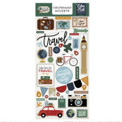 Chipboard - Let's Go Travel