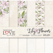 Sada papierov - Lily Flowers