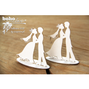 Lepenkový výrez - 3D pár 2ks