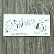 Lepenkový výrez - ľúbim ťa