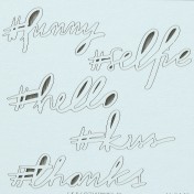 Lepenkový výrez -  selfie