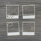 Lepenkový výrez - happy days rámiky