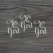 Lepenkový výrez - It´s a girl