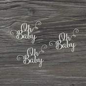 Lepenkový výrez - Oh baby