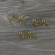 Lepenkový výrez - Mr a Mrs 2