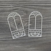 Lepenkový výrez - okná