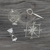 Lepenkový výrez - Travel the world - Elements