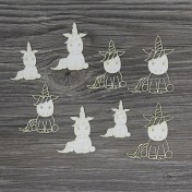 Lepenkový výrez - jednorožce