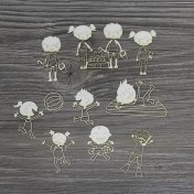 Lepenkový výrez - na pláži