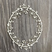 Lepenkový výrez - Rámik BLUEBERRY SWIRLS