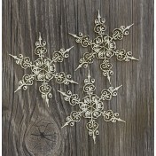 Lepenkový výrez -  Výrez vločky