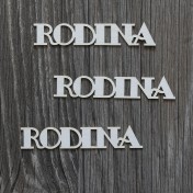 Lepenkový výrez - rodina 3ks