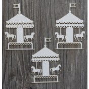 Lepenkový výrez - kolotoč