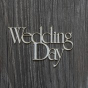 Lepenkový výrez - Wedding day
