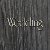 Lepenkový výrez - Wedding