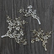 Lepenkový výrez - cherry blossoms