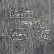 Lepenkový výrez - Bottes