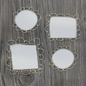 Lepenkový výrez - rámiky