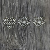 Lepenkový výrez - srdce menšie