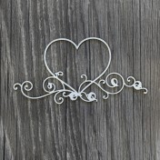 Lepenkový výrez - park avenue srdcia menšie