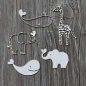 Lepenkový výrez - zoo