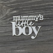 Lepenkový výrez - mummy's little boy