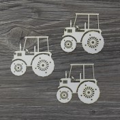 Lepenkový výrez - traktor