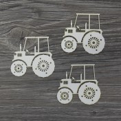 Lepenkový výrez - traktor