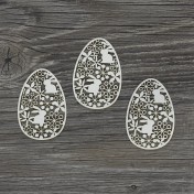 Lepenkový výrez - veľkonočné vajíčka