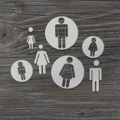 Lepenkový výrez - piktogramy