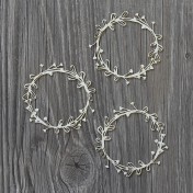 Lepenkový výrerz - venček easter doodles