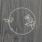 Lepenkový výrerz - folk rámik