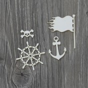 Lepenkový výrerz - piráti