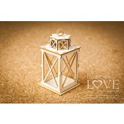 Lepenkový výrerz - Lantern 3D