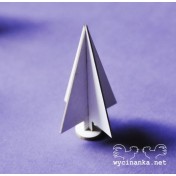 Lepenkový výrez - 3D stromček