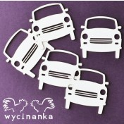 Lepenkový výrez - autá